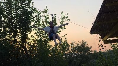 Zipline in Gizlikent (Ein adrenalingeladener Flug über das Tal)
