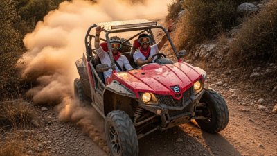 Buggy-Safari in Saklıkent (Ein Abenteuer-Konvoi auf staubigen Wegen)