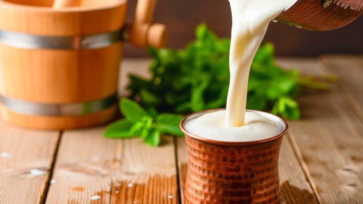 Das kühle Geheimnis des Hochlands: Butter und Ayran aus dem Butterfass