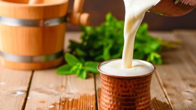 Das kühle Geheimnis des Hochlands: Butter und Ayran aus dem Butterfass